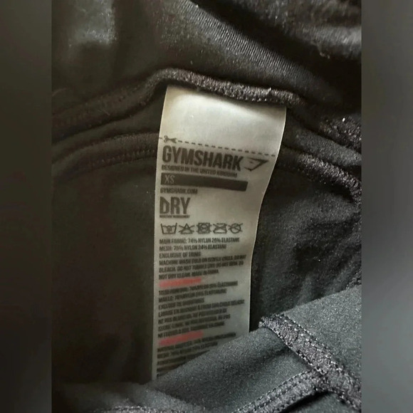 NWT! Gymshark Legacy Black Leggings‎ size XS - Picture 4 of 4